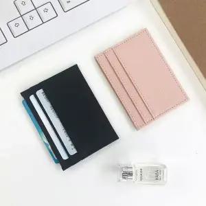 [하프클럽/]무지 5color 지갑 세트 양면 키홀더 카드지갑