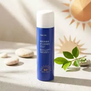 수분보충 식물나라 워터프루프 선스프레이 100ml 투명 쿨링 물놀이 골프 선케어