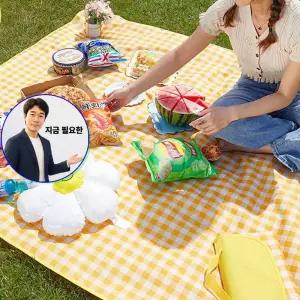 지금 필요한 방수돗자리 감성 감성매트 매트 체크무늬