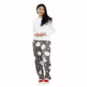 홈웨어바지 파자마팬츠 여성용 극세사 수면바지 WFLVMM9