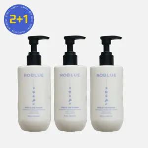 로블루 맘가이드 프리미엄 카밍 베이비 키즈 신생아 샴푸 약산성 본품 300ml 3개