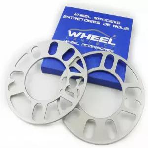 휠 커넥트 유니버설 스페이서 두께 3mm 1/8인치 핏 볼트 패턴 4x98 4x100 4x108 4x114.3 5x100 5x105 5x108