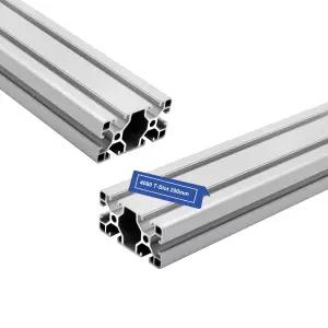 Seekliny 2Pack 4080 T 슬롯 알루미늄 압출 200mm 은 프로파일 40x80 프레임 유럽 표준 양극 산화 처리