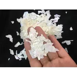50g/100g 보하이만 전복 껍질 조각 - 천연 DIY 네일아트 장식 무지개빛 자개 바다