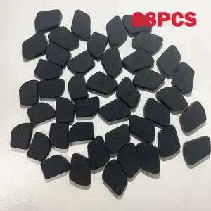 카시오 PX700 AP200 150 160 330 350 860 PX160BK CDP100 용 피아노 해머 고무 캡 88개