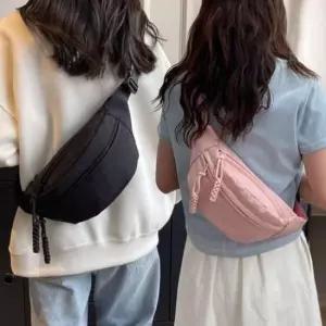 [가방] 핸드폰 하프문백 지갑 핸드폰백 하프문 가벼운 여성 반달 슬링백 여행용 가방 휴대폰