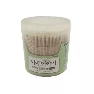 나무이야기 원터치 원형 면봉 200개입