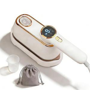 휴대용 의류용 여행용 찜기, 1200W 미니 스팀 다리미 4 모드, LCD 디스플레이 강력한 주름 제거기, 가정용, 기숙사용 의류 120V