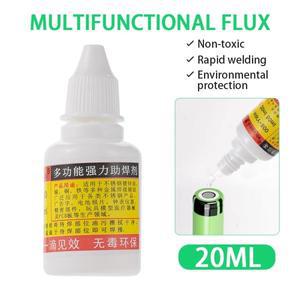 20ML 다기능 강력한 솔더 플럭스 DIY 스테인레스 스틸 금속 용접 액체 전문 수리 도구 액세서리