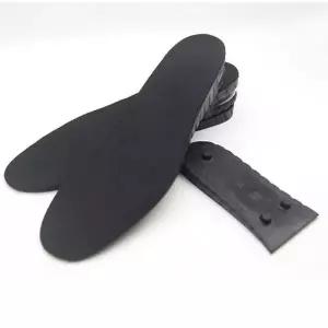 [ME82LP9666]발냄새 2단 베이직 키높이깔창(5cm)-검정