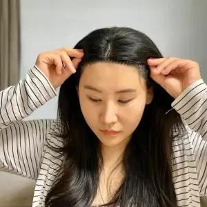[MENK5NP866]헤어 베이직 고정핀 잔머리핀 20cm