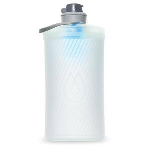 HYDRAPAK 플럭스+ 1.5L 필터 키트 - 접이식 배낭 물병 BPA 프리 초경량 방수 트위스트 캡 투명