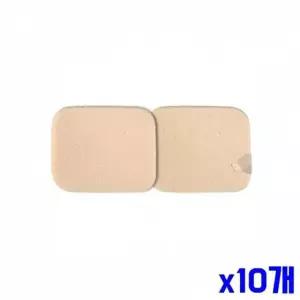 부드러운 사각분첩 2P 53x43mm x10개 메이크업 스폰지
