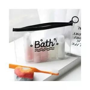 고품질 pvc 세면백 S 방수가방 투명파우치 물놀이가방 세면가방 (WC1ECDF)