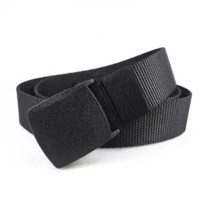 블랙 패브릭 버클 남성 캐주얼 벨트 38mm