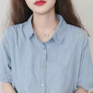 [하프클럽/알티피아]여름 루즈핏 빅사이즈 임산부 반팔 셔츠 원피스