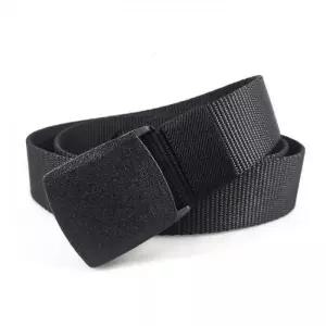 블랙 패브릭 버클 남성 캐주얼 벨트 38mm