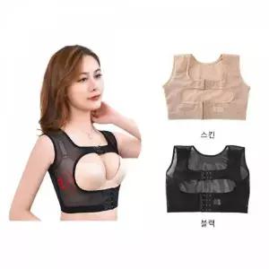 TBZ LEA-B24 바른자세 이중 코르셋 숏탑