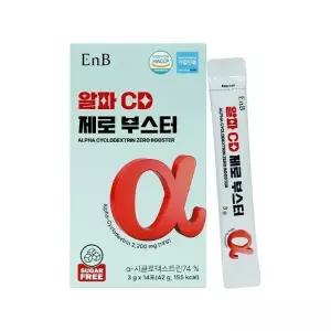 EnB 알파CD 제로 부스터 알파시클로덱스트린 3g 수용성식이섬유 3박스
