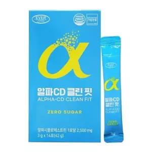 알파CD클린핏 제로슈거 3g 3개 42회분