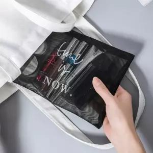 여행용 메이크업 화장품 수납 메쉬 사각 파우치 블랙 메이크업파우치 (WC4CF7F)