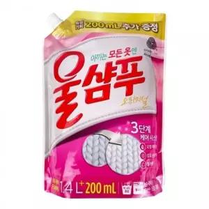 애경 울샴푸 오리지널 1.4리터 리필형 - D