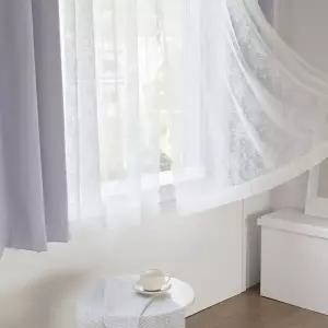 디망쉬 암막+로코코 레이스 창문커튼4장+커튼봉10자