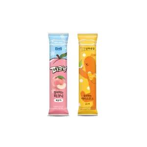 매일 얼려먹는 피크닉 85ml 복숭아12개+아이스주스 귤배12개/무배