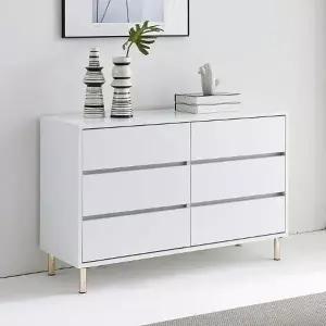 SD302 화이트 1200 3단 위아 서랍수납장 거 티비다이