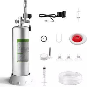 MagTool 2025 업그레이드된 2.5-5L DIY 수족관 CO2 발전기 키트 솔레노이드 및 버블 카운터가 통합된