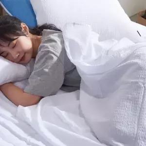 시어서커 쿨패드 화이트 S SS 이불 스프레드 매트