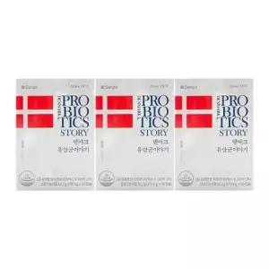 덴프스 덴마크 유산균 이야기 170mg 60캡슐 3개 프로바이오틱스
