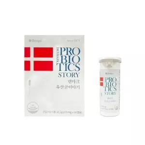 덴프스 덴마크 유산균 이야기 170mg 60캡슐 1개 프로바이오틱스