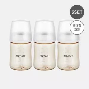 [보리보리/모윰]3세대 NEW PPSU 노꼭지 올인원 베이직 젖병 170ml 트리플팩