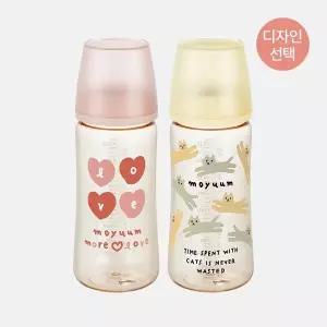 [보리보리/모윰]3세대 NEW PPSU 노꼭지 올인원 젖병 330ml - 디자인 선택