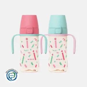 [보리보리/모윰]PPSU 원터치 빨대컵 해피데이 270ml - 디자인 선택