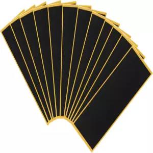핑거보드용 WINDIR 12pcs 폼 그립 테이프 38×110 프로 블랙 우드 미니 스케이트보드