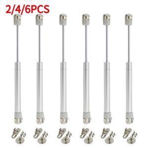 6PCS 80N 침묵 리프트 유압 100N 찬장에 부드럽게 부엌 열립니다 도어 경첩은 120N 가구 대한 2PCS 지원 닫히고