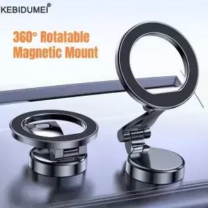 자동차 자기 전화 홀더 360 학위 회전 마운트 흡입 컵 네비게이션 손떨림 방지 브래킷Car Magnetic Folding