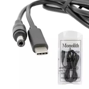[하프클럽/]USB-C DC잭 보조전원 전원 이펙터 외장하드 파워 컨버터 연결선 1m