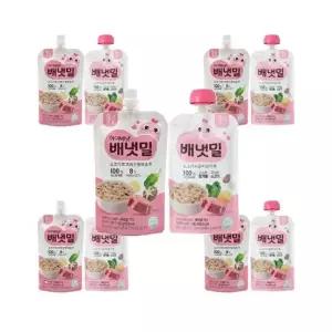 아이배냇 이유식 팬트리 배냇밀 실온이유식 후기 세트 소고기시금치감자죽5개+소고기표고버섯쌈배추죽5개