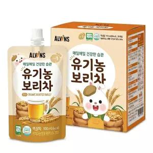 엘빈즈 어린이 유기농 보리차 액상차 40팩