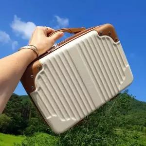 여행용 14인치 미니캐리어 기내용 하드케이스 레디백 보조가방 화...