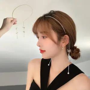 TBZ 나비 스트링머리띠 헤어 쥬얼리 귀고리 착시 액세서리 귀고리머리띠 스트링머리띠