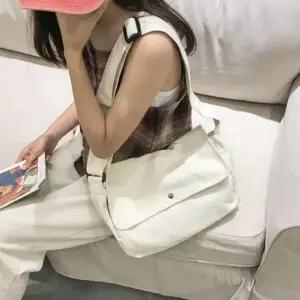 캔버스 캐주얼 심플 무지 크로스 학생 가방 베이직가방 패션백 패션가방 쇼퍼백