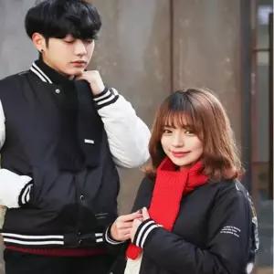겨울 니트 쁘띠 슬림 목도리 미니 짜임 고급 숏머플러 슬림