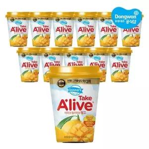 [동원] 덴마크 테이크얼라이브 망고 250ml x 12개