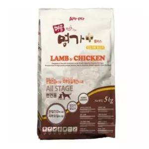 강아지 양고기 닭고기 5kg 1P 애견 전견용 건식 사료 전견용사료 (WC9281F)