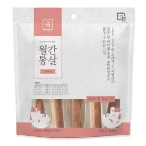고품질 고양이 월간통살 연어 20g 30개입 강아지 스틱 간식 (WD76323)