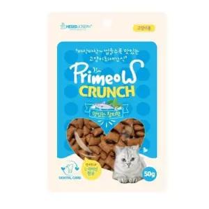 프리미요 크런치 참치 50g X5개 고양이 간식 영양과자 (WDB3A3C)